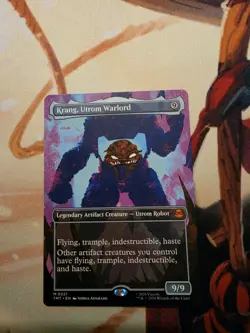Krang, Utrom Warlord (Borderless) Teenage Mutant Ninja Turtles Foil - Image 1