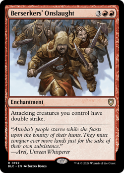 Berserkers' Onslaught - 192 - BLC Set- Near Mint - MTG - Image 1