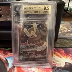 NOCTOWL 141 PSA 9 SV BLACK STAR PROMO POKEMON CENTER STAMPED Stellar Crown - Image 1