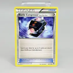 Trainer Battle Compressor 2014 Pokemon XY Phantom Forces 92/119 Card LP - Image 1