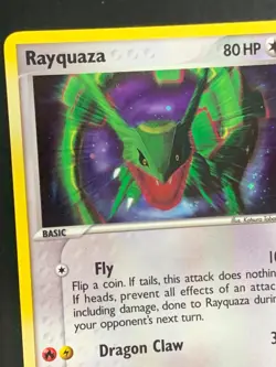 Rayquaza Holo Rare 3/17 Pokemon POP Series 1 Promos 2006 - Image 2