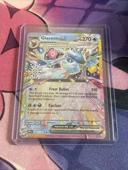 Glaceon ex (026/131) Holiday 2025 Snowflake Stamp Promo - Pokemon TCG: PRE - Image 1