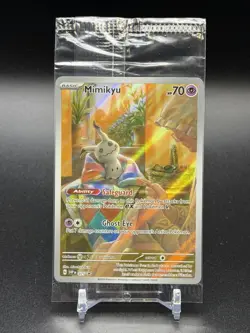 Mimikyu SVP 075 Paldean Fates Black Star Promo Pokemon TCG - SEALED - NM - Image 1