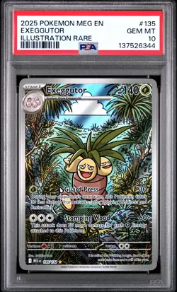 2025 Pokemon Mega Evolution #135 Exeggutor - PSA 10 - Image 1