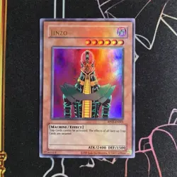 Yu-Gi-Oh! Konami Jinzo RP02-EN001 Retro Pack 2 Ultra Rare Card - Image 1