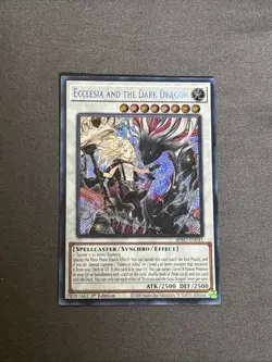 Ecclesia and the Dark Dragon - BPRO-EN041 - Secret Rare YuGiOh - Image 1