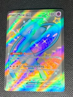 Mew ex 216/091 - Paldean Fates Pokemon Card - NM - Image 1