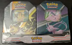 Pokemon Trading Card Game: Jolteon Espeon Tin Bundle BRAND NEW SEALED 820650855658 - Image 1