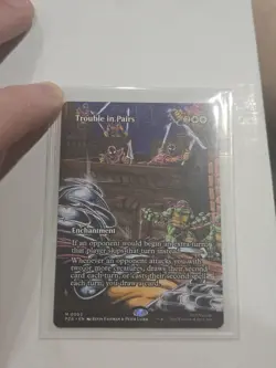 Trouble In Paris Borderless Magic Mtg Teenage Mutant Ninja Turtles Mythic - Image 1