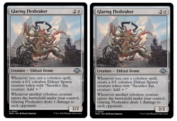 MTG: 2 x Glaring Fleshraker & 4 x Eldrazi Spawn - Modern Horizons 3 (MH3) - M/NM - Image 1
