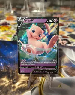 Pokemon TCG Mew V Darkness Ablaze 069/189 Regular Ultra Rare NM - Image 1