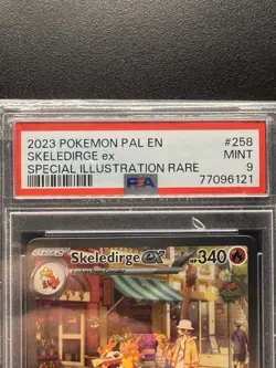 Pokemon Skeledirge ex Paldea Evolved 258/193 PSA 9 Special Illustration Rare - Image 3