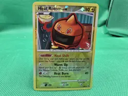 Pokemon TCG 2009 Heat Rotom RT3/6 Rising Rivals Reverse Holo Moderately Played - Image 1