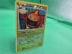 Pokemon TCG 2009 Heat Rotom RT3/6 Rising Rivals Reverse Holo Moderately Played - Image 2