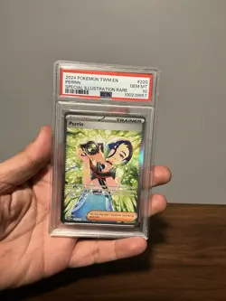 2024 Pokemon Twilight Masquerade Special Illustration Rare Perrin #220 PSA 10 - Image 1