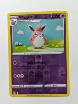 Wigglytuff Reverse Holo - 111/264 - Pokemon Card SWSH Fusion Strike - Image 1