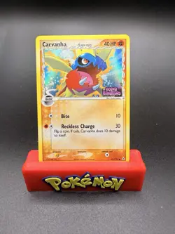 Carvanha 61/110 EX Holon Phantoms Stamped Reverse Holo Pokemon Card NM -- L18 - Image 1