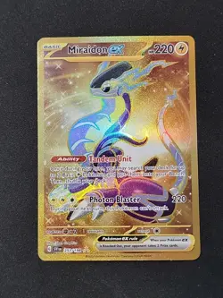 Pokemon TCG Miraidon EX Holo Card 253/198 Scarlet & Violet Base Set - Image 1