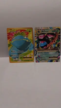 Pokemon Venusaur EX 2016 & M Venusaur EX 2017 Mega Evolution Card Lot English - Image 1