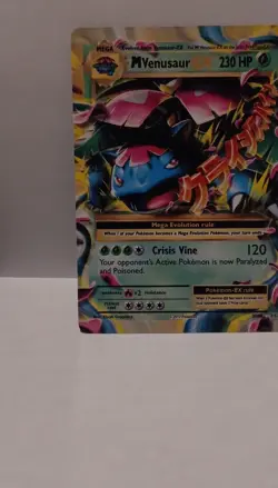 Pokemon Venusaur EX 2016 & M Venusaur EX 2017 Mega Evolution Card Lot English - Image 3