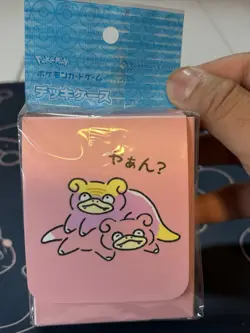 Pokemon Center Japan Slowpoke Deck Case Card Storage Box Pokemon TCG Deck Box - Image 1