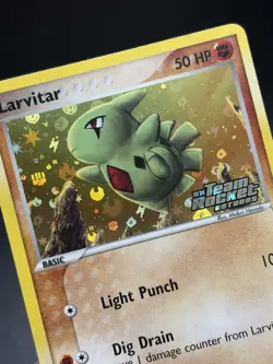 2004 LARVITAR Reverse Holo Stamped Team Rocket Returns 63/109 Pokemon Card NM (A - Image 4