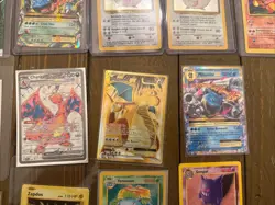 Pokemon Card Lot w/ Charizard + Vintage Jungle Booster Pack Wrapper (Empty) - Image 4