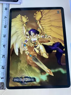 AKROMA, ANGEL of Wrath TIME SPIRAL OVERSIZE PROMO Card Magic NM/M - Image 1