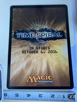 AKROMA, ANGEL of Wrath TIME SPIRAL OVERSIZE PROMO Card Magic NM/M - Image 2