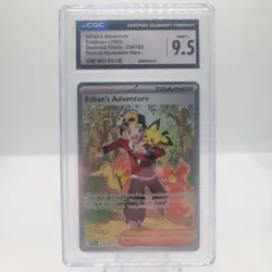 2025 POKEMON DRI EN-DESTINED RIVALS #236 ETHAN'S ADVENTURE CGC 9.5 - Image 1