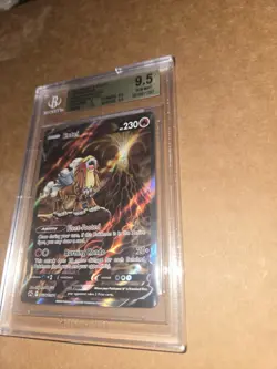 2023 Pokemon Crown Zenith FA Entei V GG36/GG70 Galarian Gallery BGS 9.5 Sub Grad - Image 2