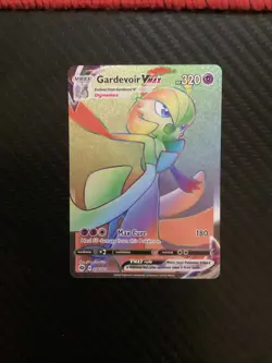 Gardevoir VMAX Pokemon 076/073 Champions Path Rainbow NM - Image 1