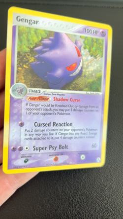 Gengar 5/92 EX Legend Maker Holo Rare Pokemon TCG - NM - Image 2