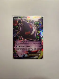 Pokemon TCG Gengar EX 34/119 Phantom Forces Ultra Rare Card - Image 1