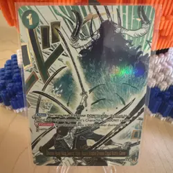 One Piece Card Game - Demon Aura Dead Man's Game - OP12-037 Manga Event English - Image 1