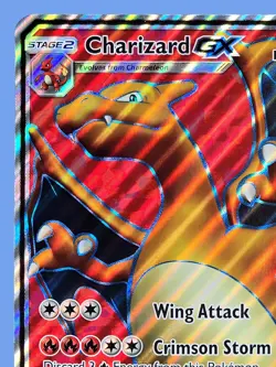 Charizard GX Sun & Moon Black Star Promo Jumbo Card #SM60 NEAR MINT/MINT☆ ¹ - Image 3