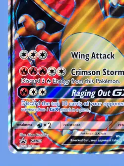 Charizard GX Sun & Moon Black Star Promo Jumbo Card #SM60 NEAR MINT/MINT☆ ¹ - Image 5