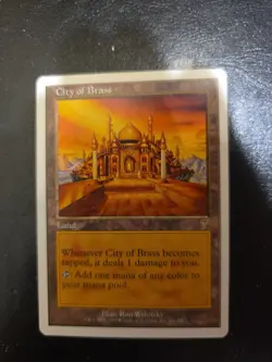 NM City of Brass 7th Edition Mtg Magic the Gathering - Image 1