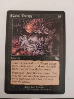 x3 Cabal Therapy Judgment MTG - Image 2