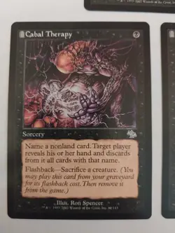 x3 Cabal Therapy Judgment MTG - Image 3