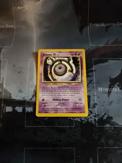 Unown [M] 49/75 Neo Discovery Regular Pokemon Card LP - Image 2