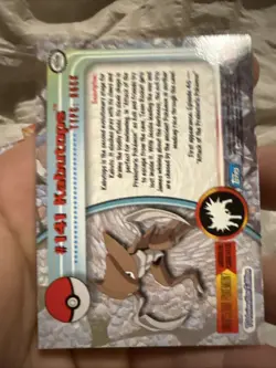 2000 Topps Pokemon TV Animation Edition Series 3 Holo #141 Kabutops Dmg - Image 2