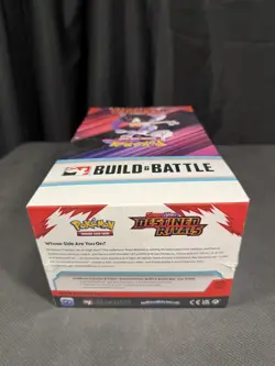 Pokemon TCG Sealed Build & Battle 10x Bundle Display Case Destined Rivals S&V - Image 4