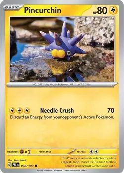 Pincurchin (072/193) Paldea Evolved - Pokemon TCG [Near Mint] - Image 1