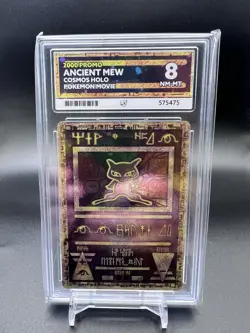 Pokemon TCG - Ancient Mew - Holo - Movie Promo- 2000 - Graded ACE 8 - Image 1
