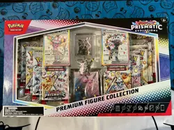 Pokemon TCG Prismatic Evolutions Premium Figure Collection New Sealed - Image 1