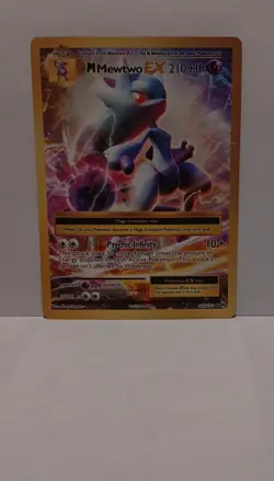 Pokemon M Mewtwo EX Mega 160/162 2016 210HP Psychic TCG - Image 1