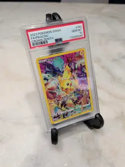 Pokemon Pikachu 160/159 Full Art Secret Rare Crown Zenith 2023 PSA 10 GEM MINT - Image 3