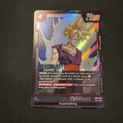 Dragon Ball Fusion World Manga Booster 02 Rare Card - Son Gohan (SB02-006) - Image 1