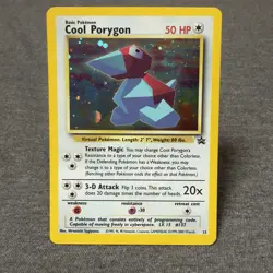 Pokemon Cool Porygon 15 Promo Holo Basic 50 HP Pokemon TCG Card - Image 1